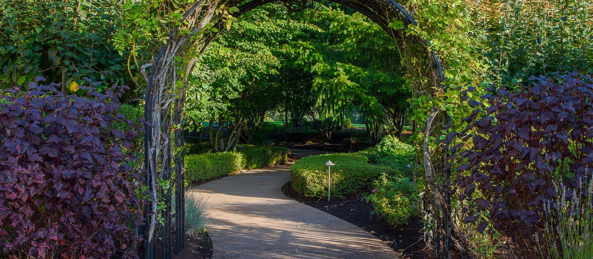 Allison Inn And Spa Rose Arbor And Garden Pathway
