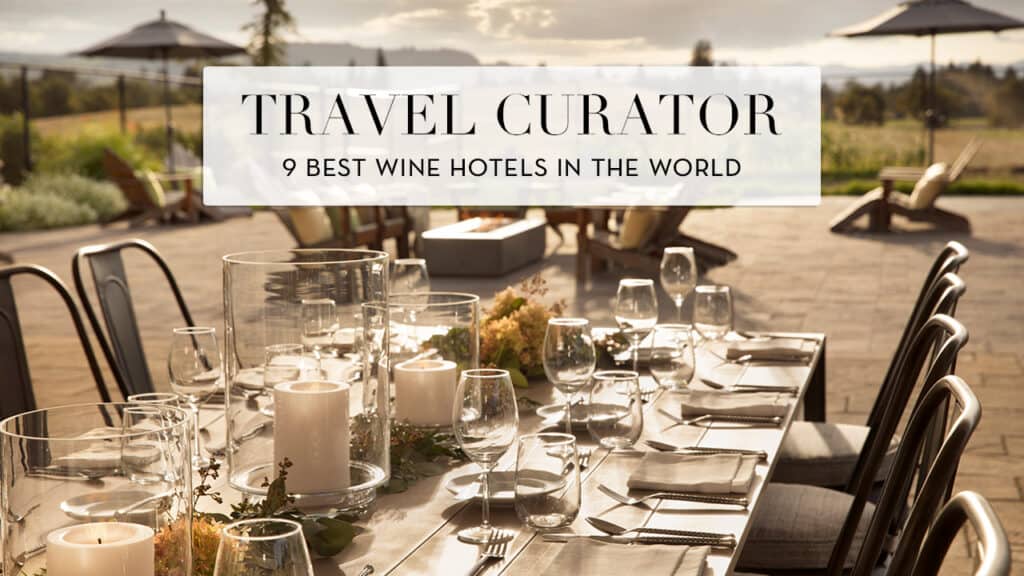 9 Best Wine Hotels In The World The Allison Inn And Spa