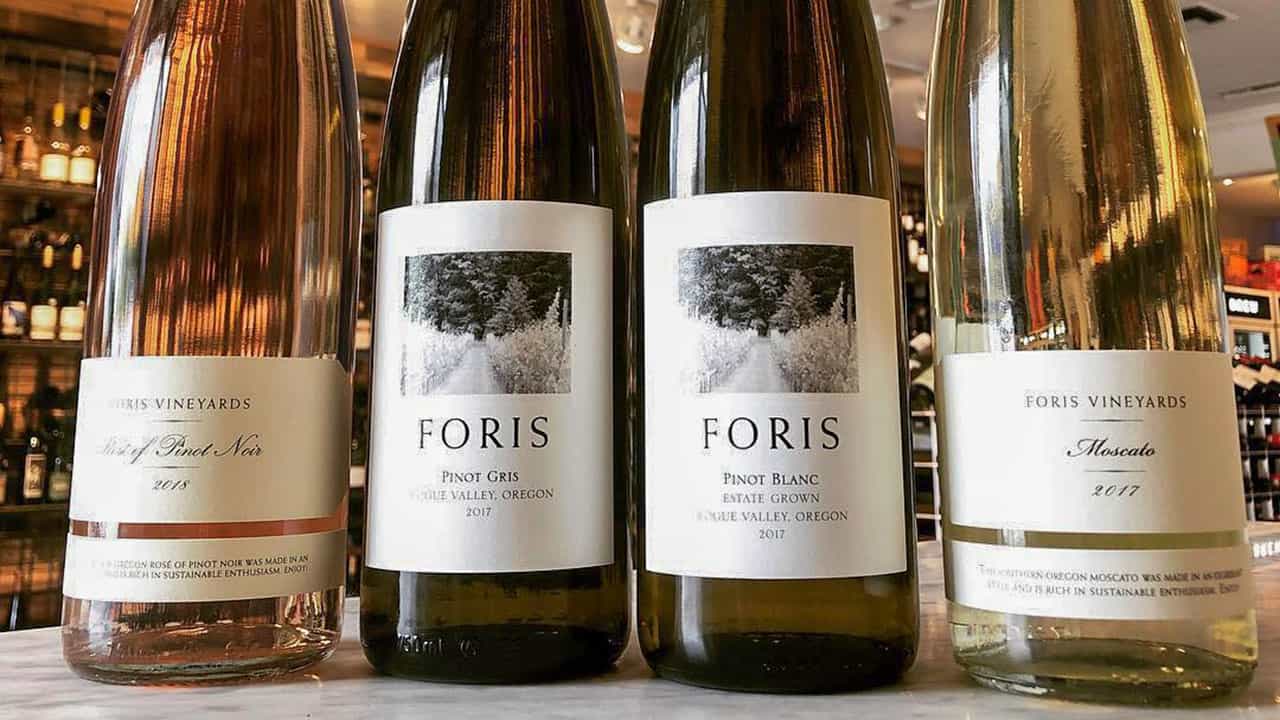 Foris Vineyard Bounty from Beyond the Willamette Tasting Event at The Allison Inn and Spa