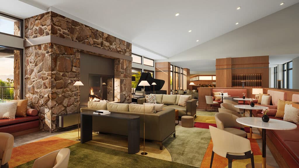 The Living Room of the Valley at The Allison Inn and Spa
