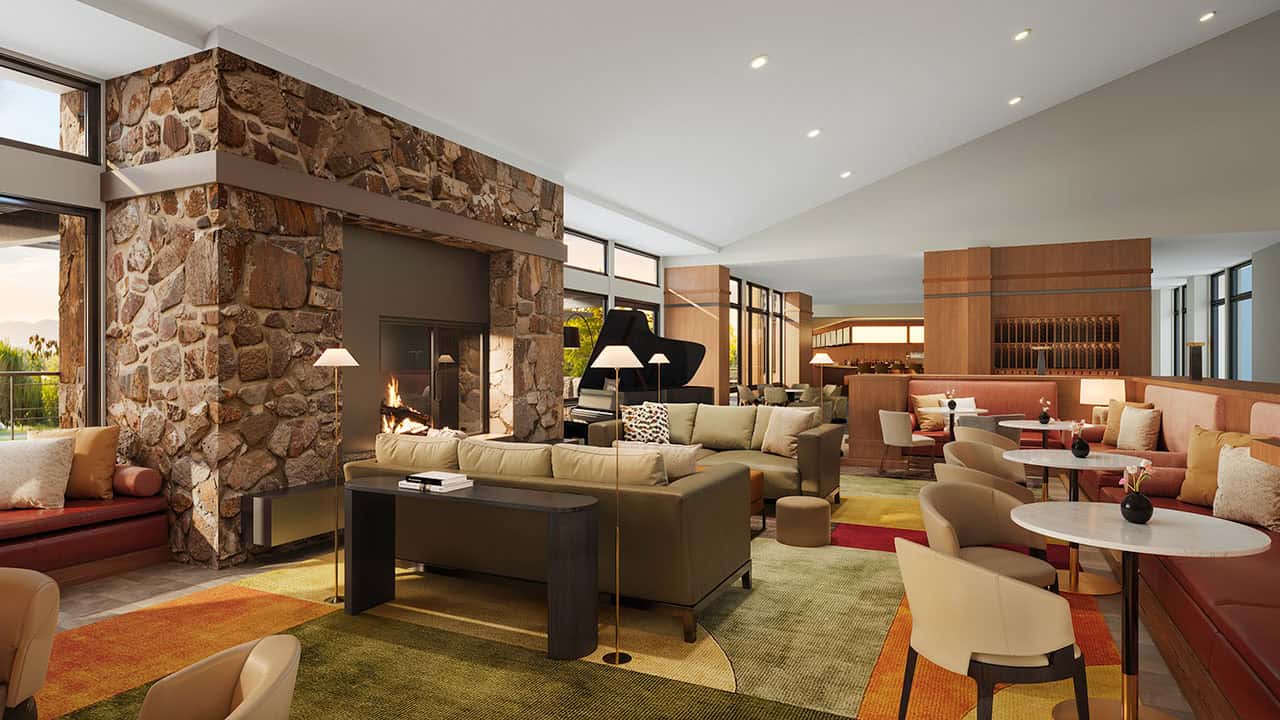 The Living Room of the Valley at The Allison Inn and Spa