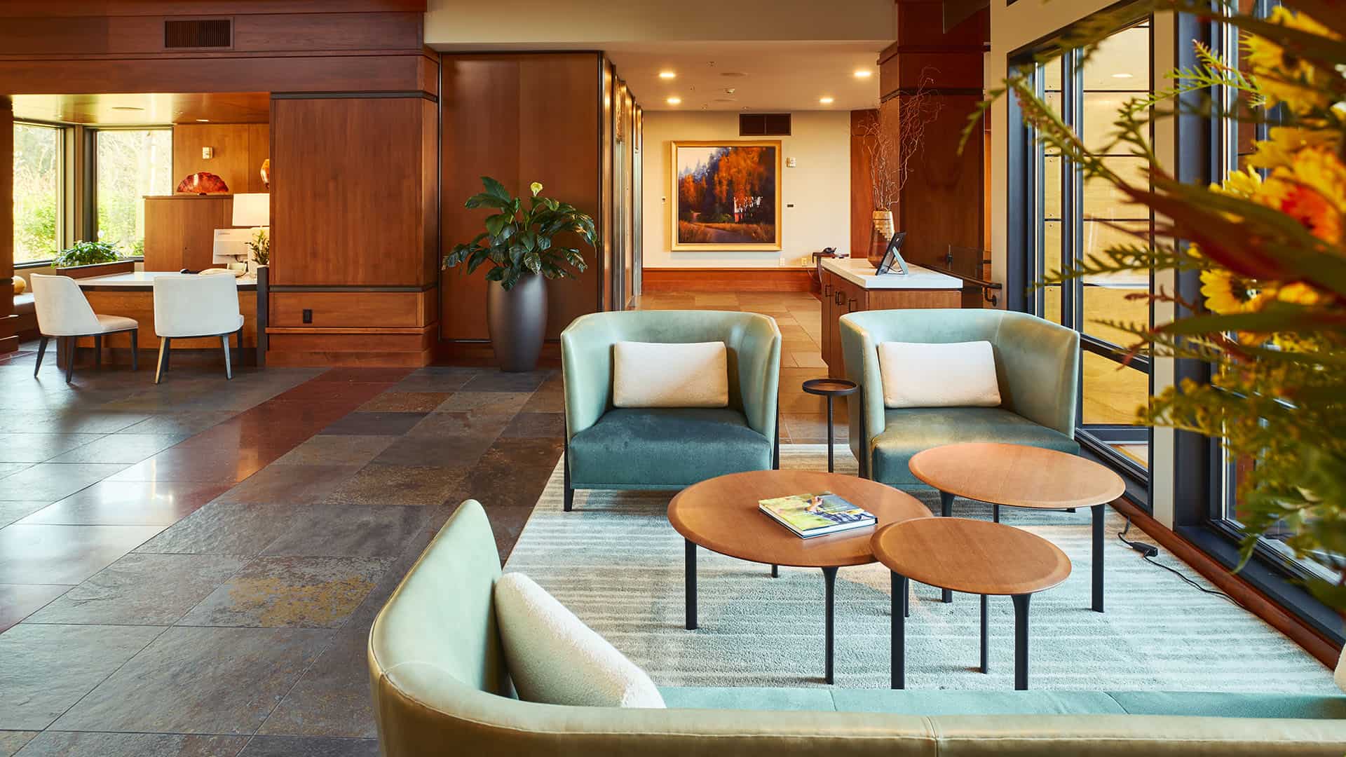 Allison Inn and Spa Lobby Area