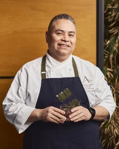 Portrait of Executive Chef Jack Strong.