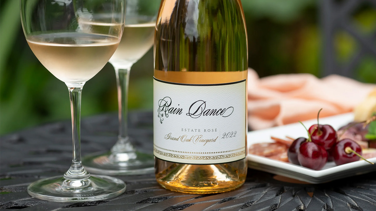 raindance Rain Dance Vineyard wine for Bounty of the Willamette Valley.