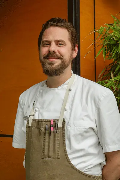 Portrait of Peter Jowise, executive sous chef at JORY Restaurant.
