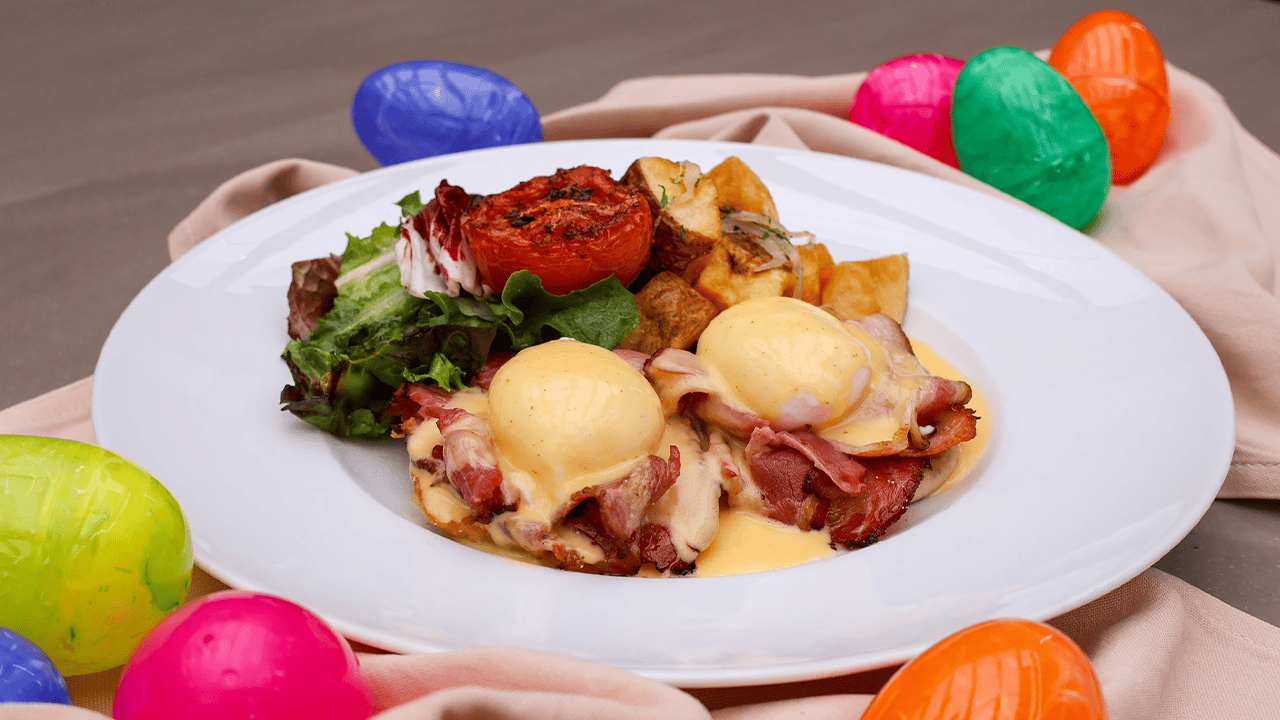 Easter Brunch and Egg Hunt at The Allison's Estate Garden.