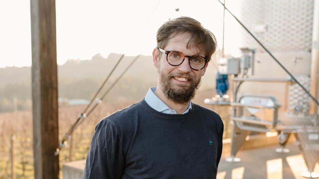 Jacopo Canciani from Domaine Roy & Fils.