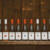 A lineup of wine from Domaine Roy & Fils.