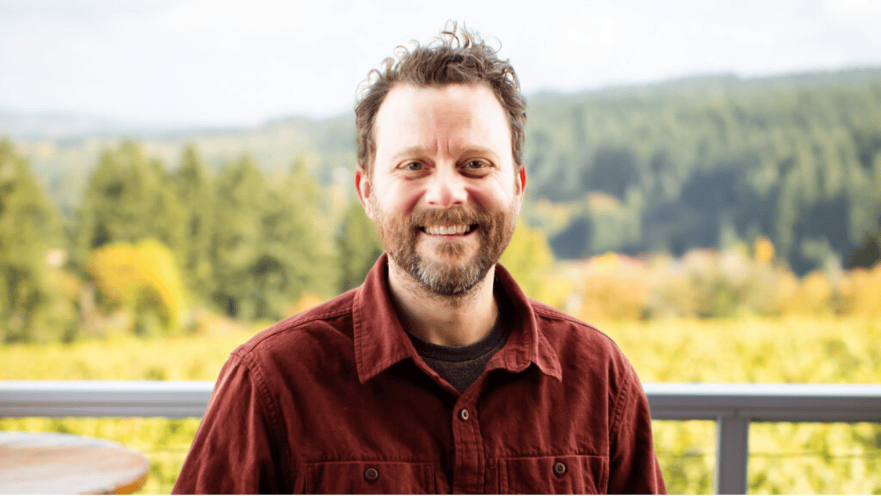 Ben DiChristina of Raptor Ridge Vineyards.