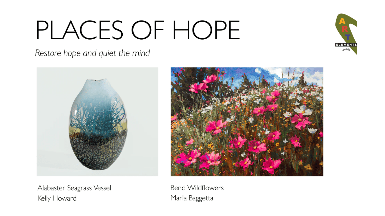 Places of Hope, a show opening in June 2026 at Art Elements Gallery.