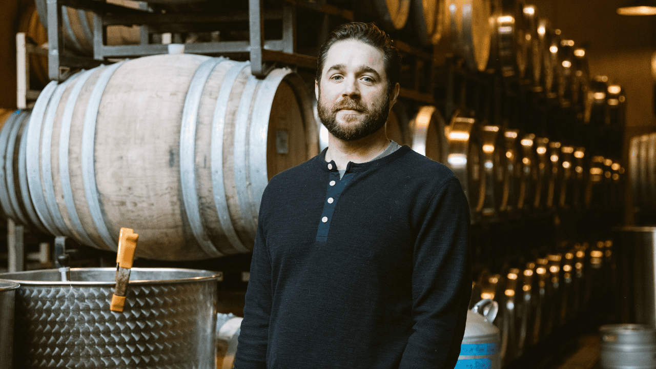  Chris Fladwood, winemaker at Soter Vineyards.